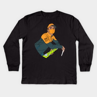 Lando Norris Kids Long Sleeve T-Shirt